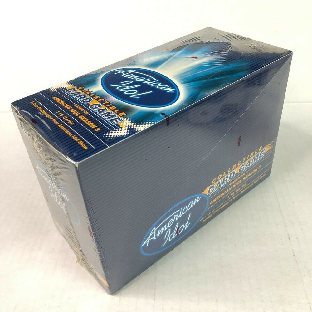 American Idol Season 3 Collectible Card Game New